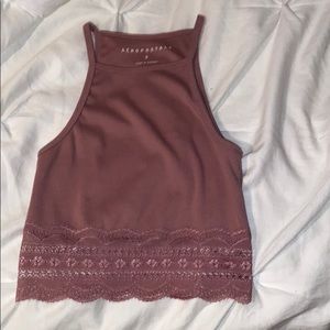 aeropostale mauve tank top!!